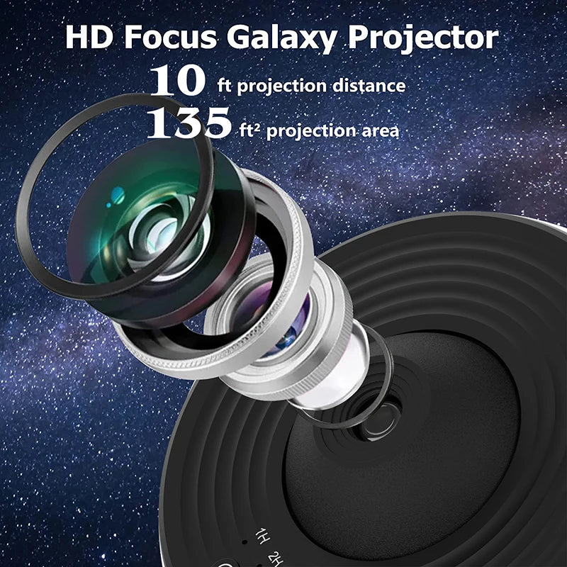 Galaxy Projector 360° Rotate Planetarium Lamp