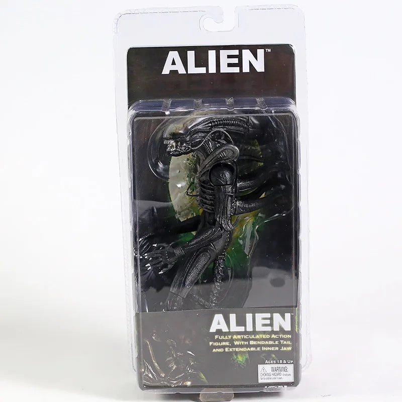 NECA Aliens Xenomorph Warrior Dog Alien Ellen Ripley Weyland Yutani Bishop Colonel Cameron 7"Action Figure Collectible Model Toy
