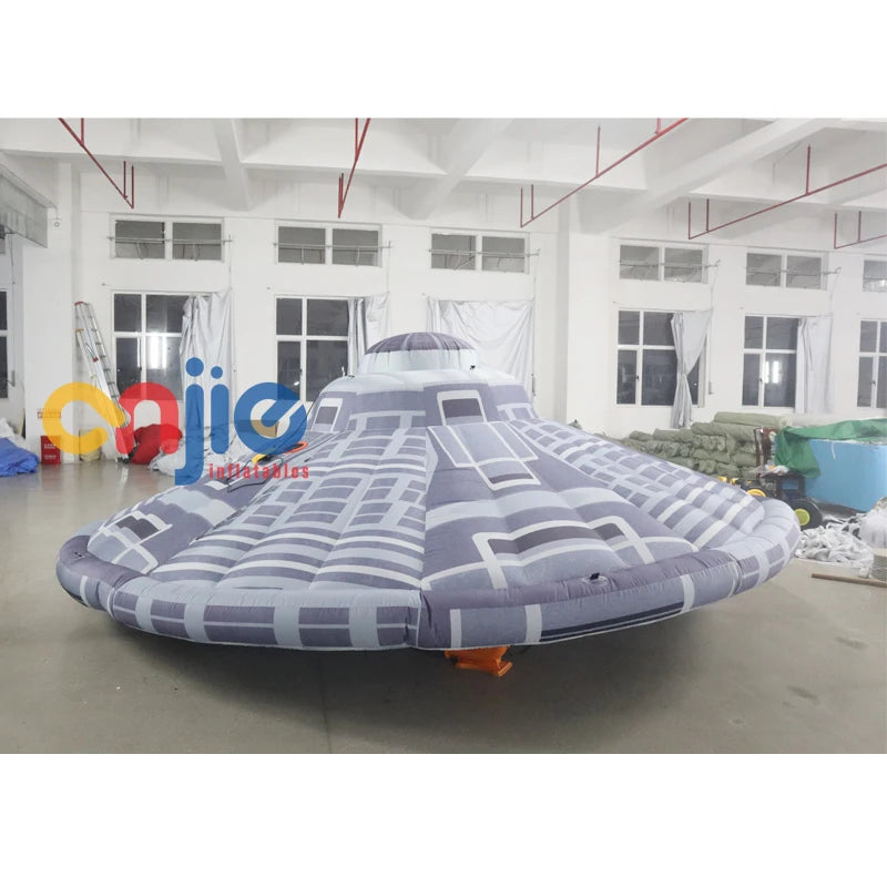 LED Lighting Inflatable Flying Saucer Model