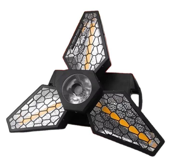 2025 Hengyu Infinity Full Color Rotating Head Light Triangle Maple Leaf Retro Ktv Lamp 220v Light