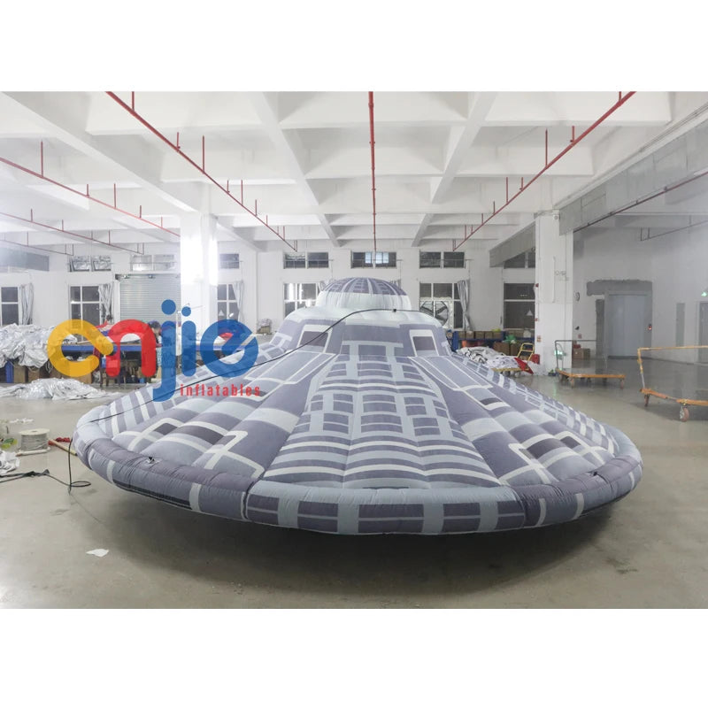 LED Lighting Inflatable Flying Saucer Model