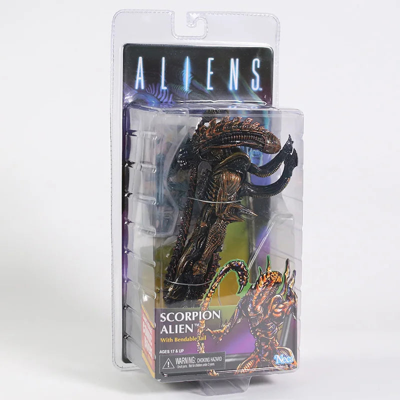 NECA Aliens Xenomorph Warrior Dog Alien Ellen Ripley Weyland Yutani Bishop Colonel Cameron 7"Action Figure Collectible Model Toy