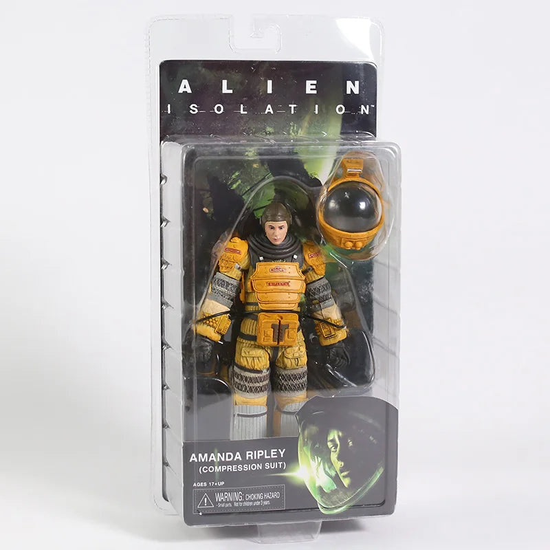 NECA Aliens Xenomorph Warrior Dog Alien Ellen Ripley Weyland Yutani Bishop Colonel Cameron 7"Action Figure Collectible Model Toy