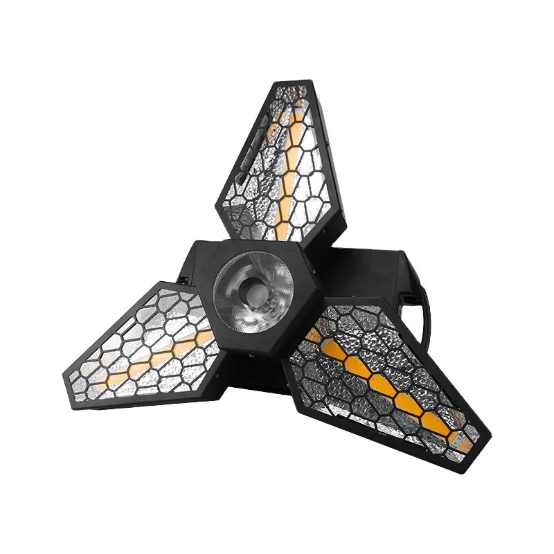 2025 Hengyu Infinity Full Color Rotating Head Light Triangle Maple Leaf Retro Ktv Lamp 220v Light