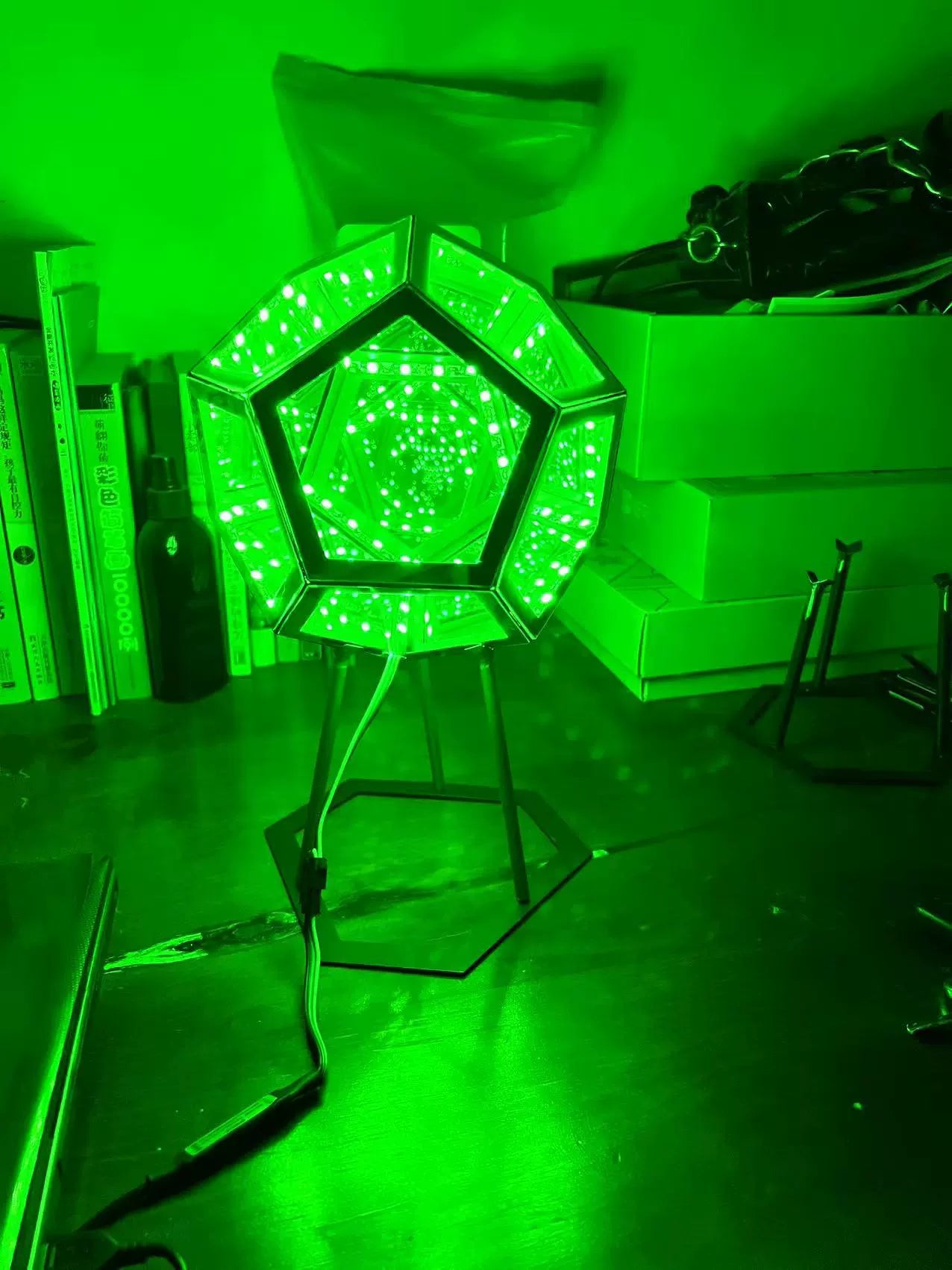 Dodecahedron Small Night Lamp