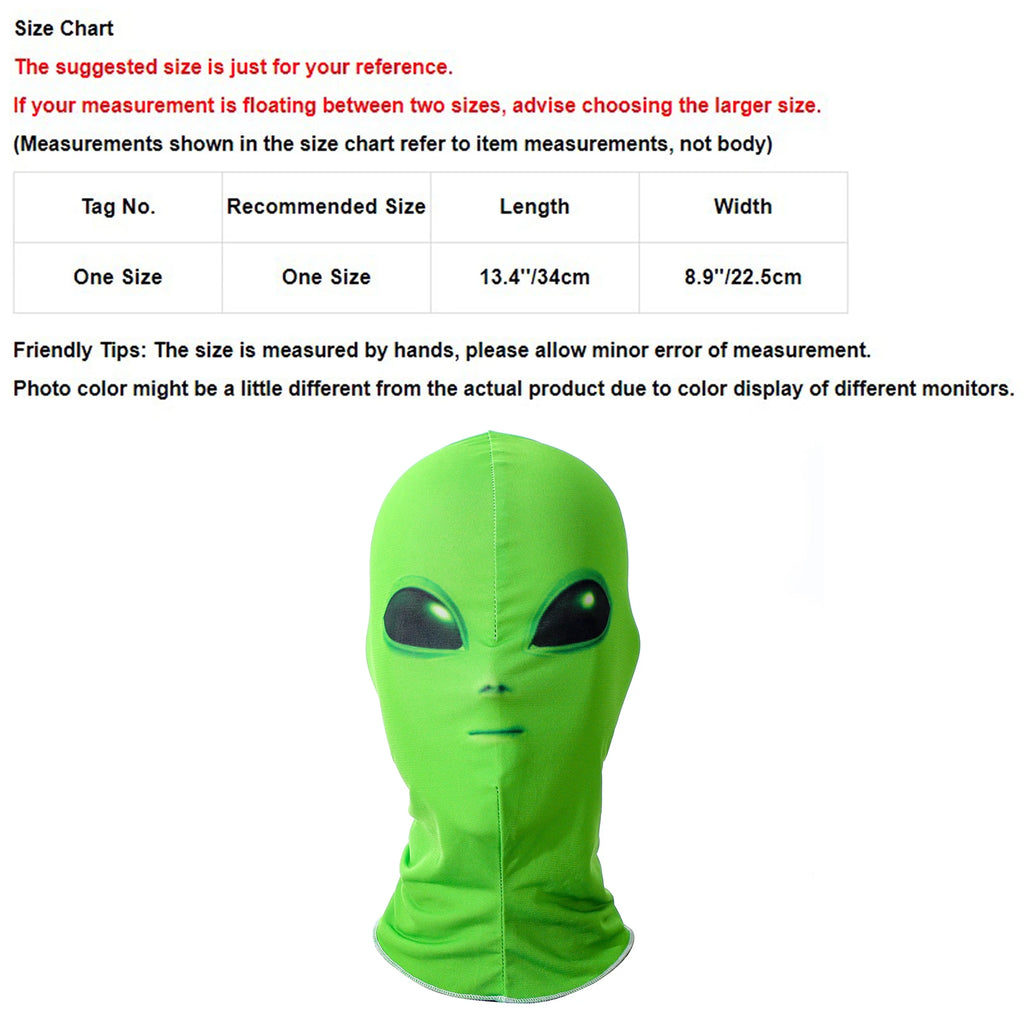 Green ET Alien Mask
