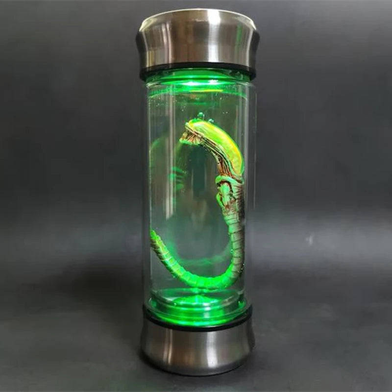 Xenomorph Facehugger Embryo Glass Jar Prop