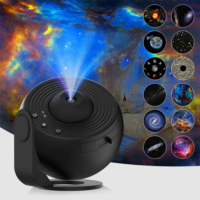 Galaxy Projector 360° Rotate Planetarium Lamp