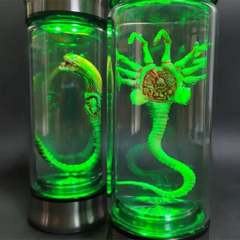 Xenomorph Facehugger Embryo Glass Jar Prop
