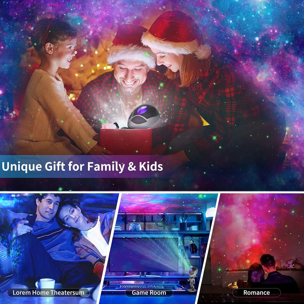 Alien Star Projector Lamp, Voice Interactive, Star Projection