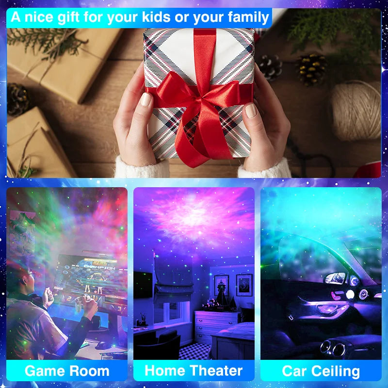 Astronaut Galaxy Projector LED Nebula Lamp