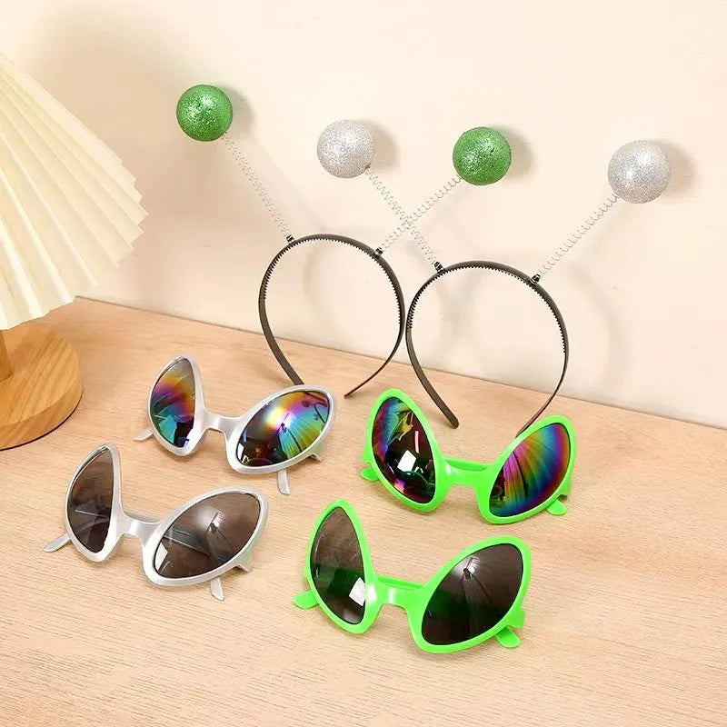 New Alien Glasses Rainbow Lenses ET Sun Glasses Shades