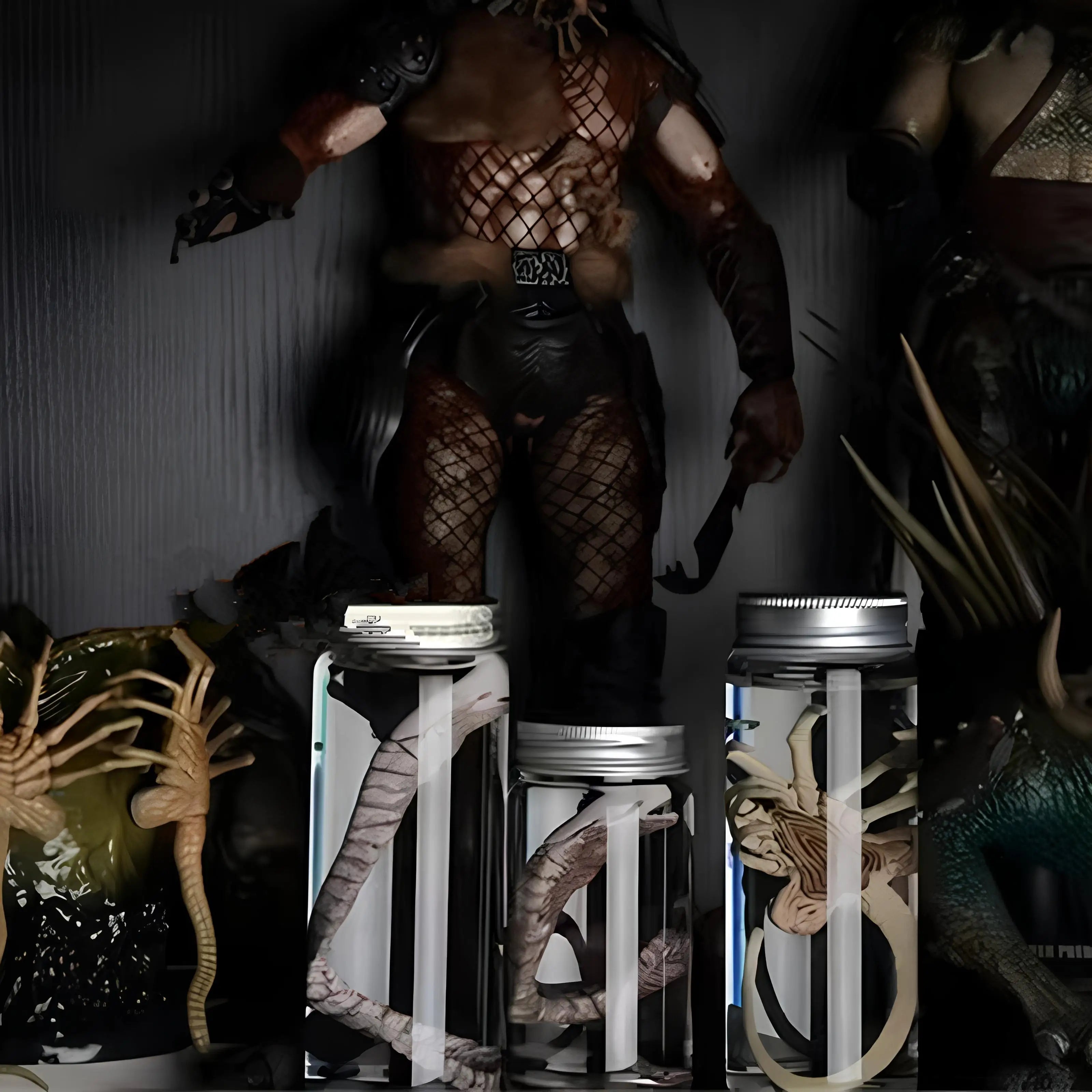Xenomorph Facehugger Embryo Jar Prop