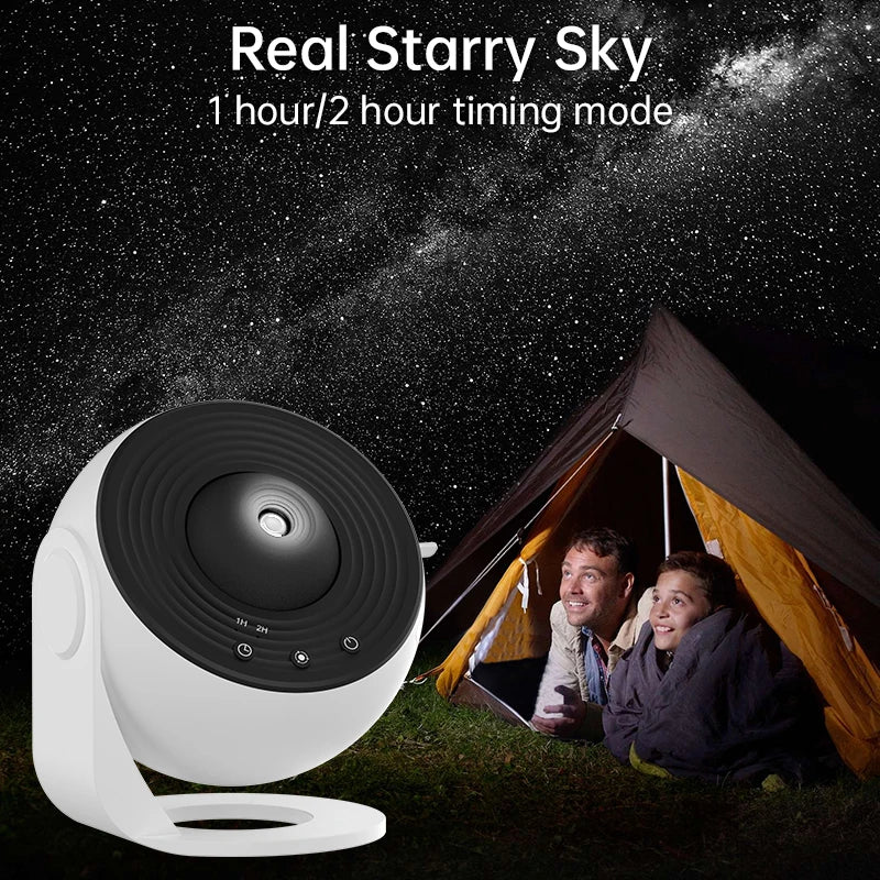 Galaxy Projector 360° Rotate Planetarium Lamp