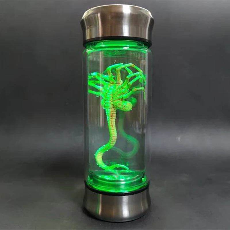 Xenomorph Facehugger Embryo Glass Jar Prop