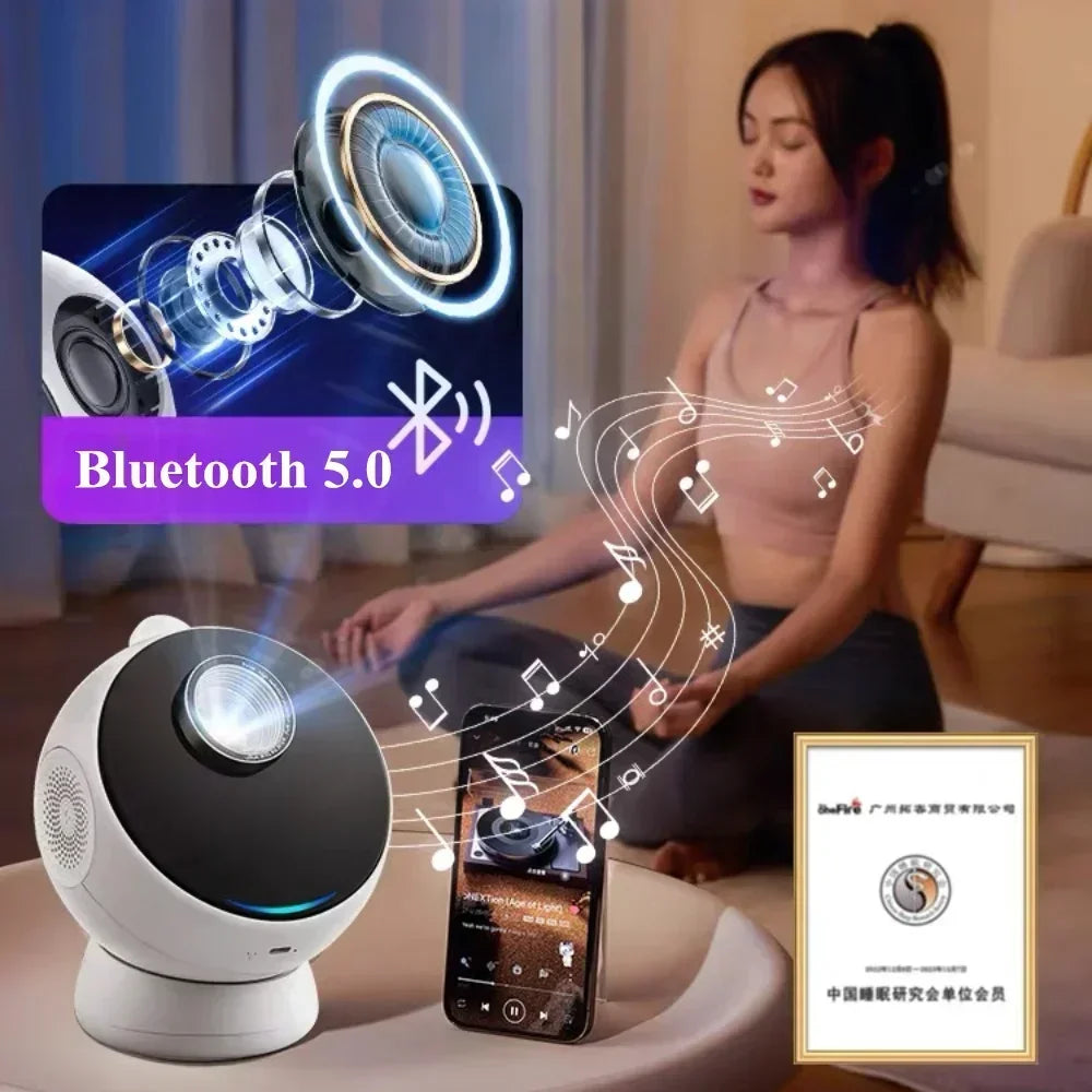 18 in 1 Galaxy Projector Lamp Ultra Clear + Bluetooth 5.0 Speaker