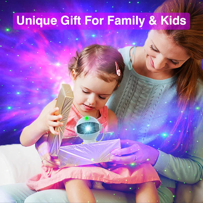 Astronaut Galaxy Projector LED Nebula Lamp