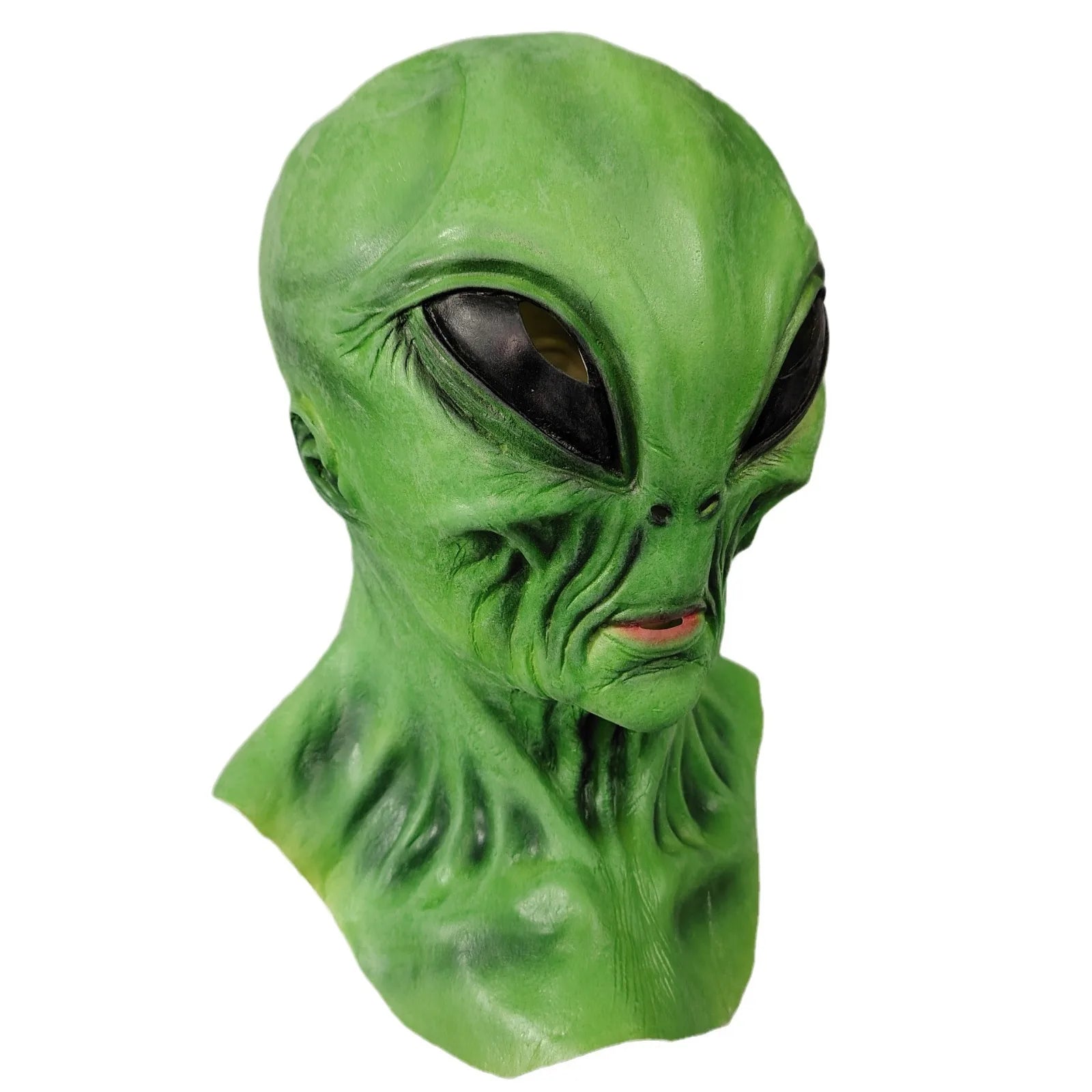 Green Alien Latex Mask