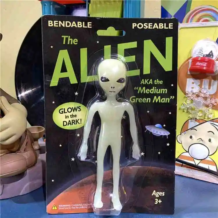 Glow In The Dark Alien (The Medium Green Man)