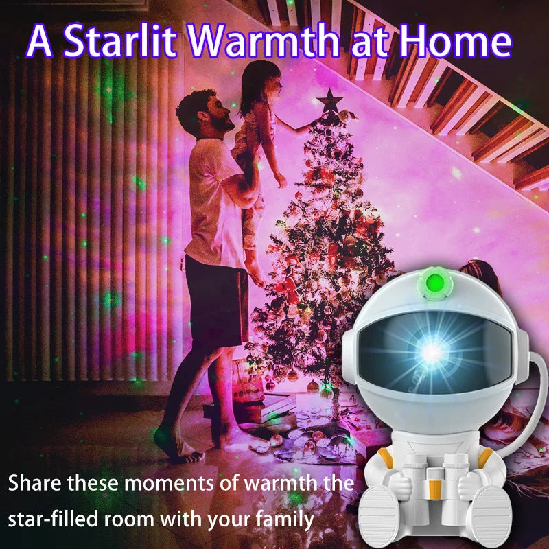 Astronaut Galaxy Projector LED Nebula Lamp
