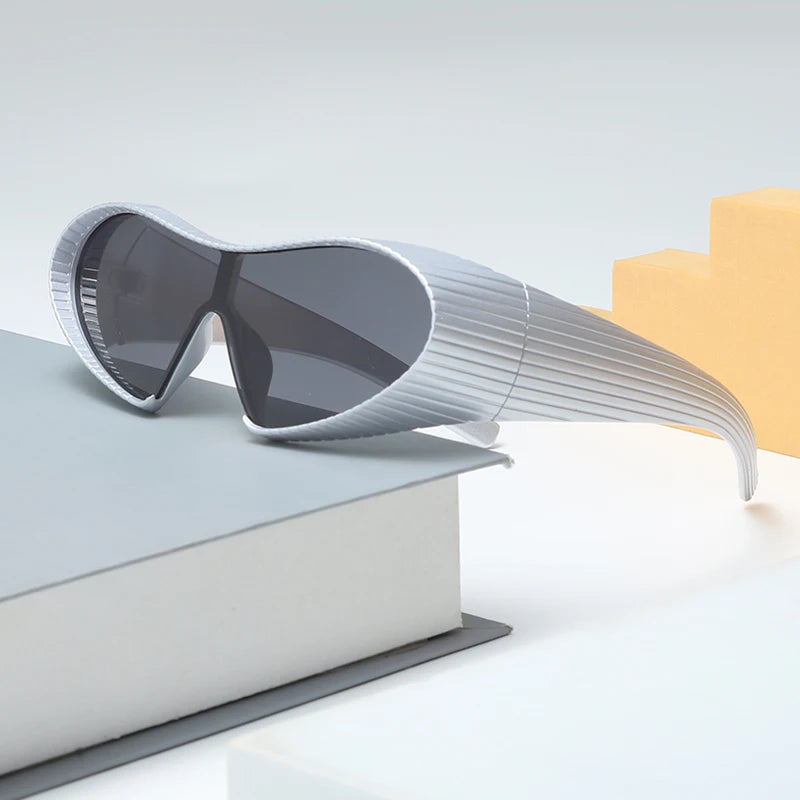 Alien Uv Resistant Sunglasses, Punk Goggles, Futuristic Y2k