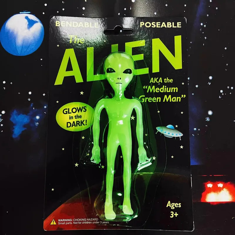 Glow In The Dark Alien (The Medium Green Man)