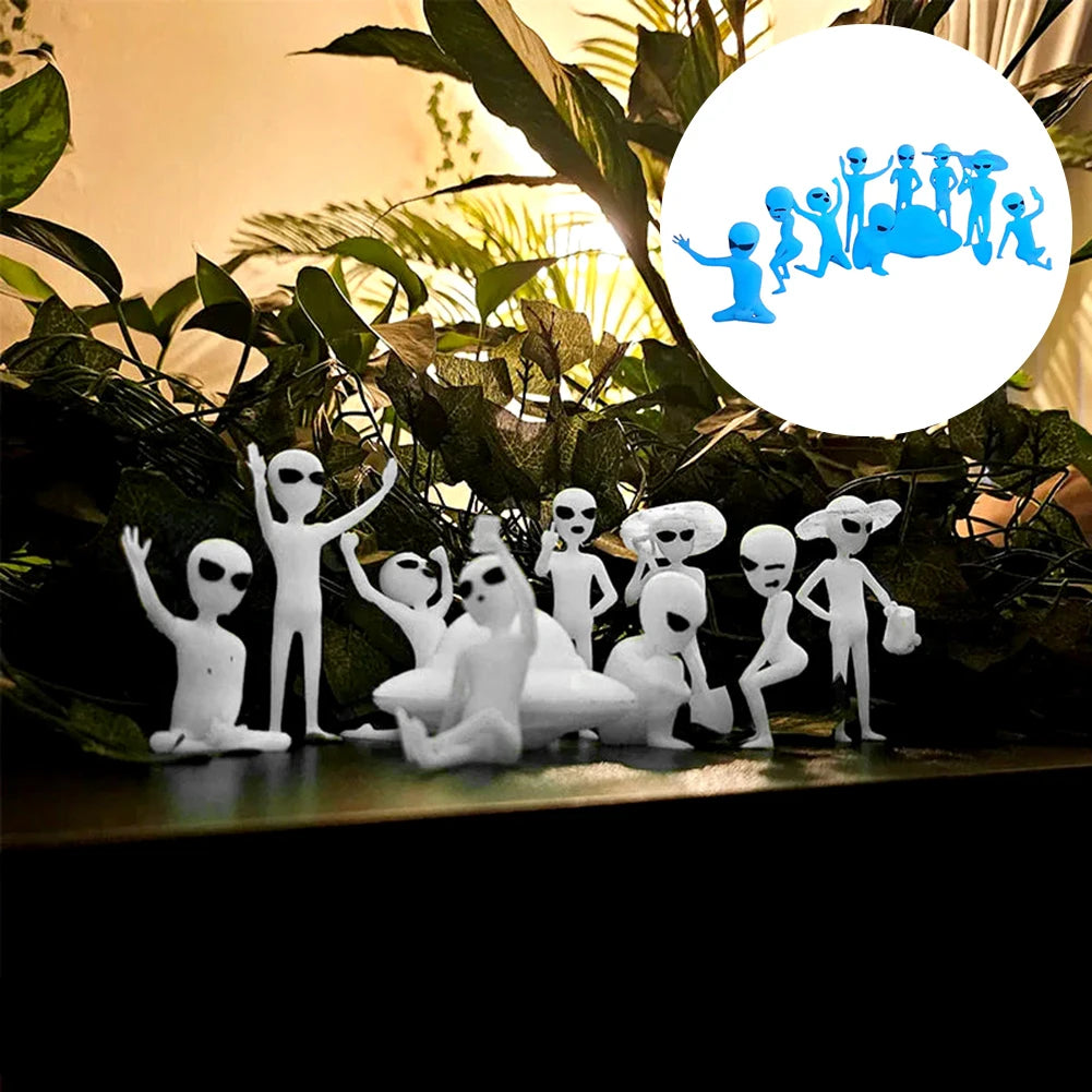 Glow In The Dark Alien Planter