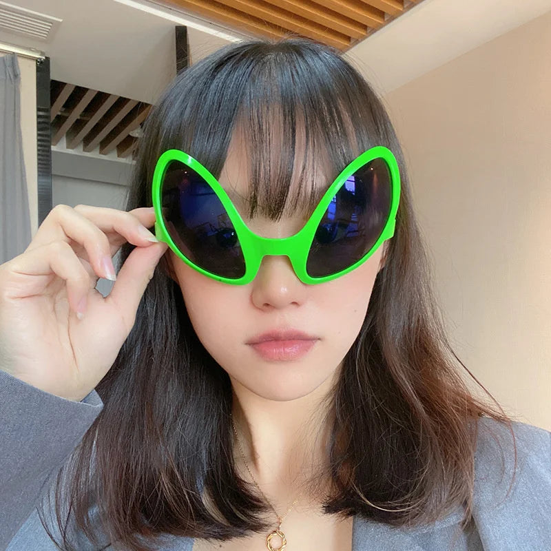 New Alien Glasses Rainbow Lenses ET Sun Glasses Shades