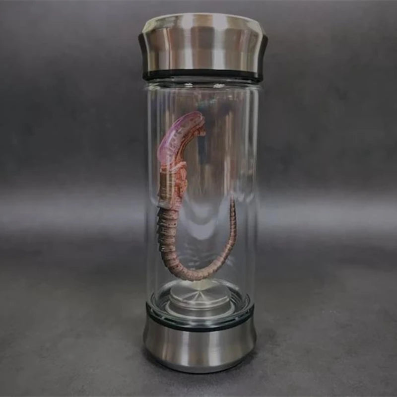 Xenomorph Facehugger Embryo Glass Jar Prop