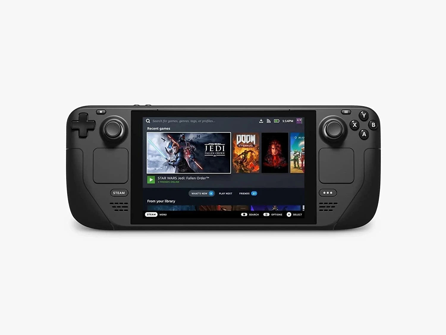 Steam Deck,HDMI, 64 GB, Black，16 x 5 x 3 inches
