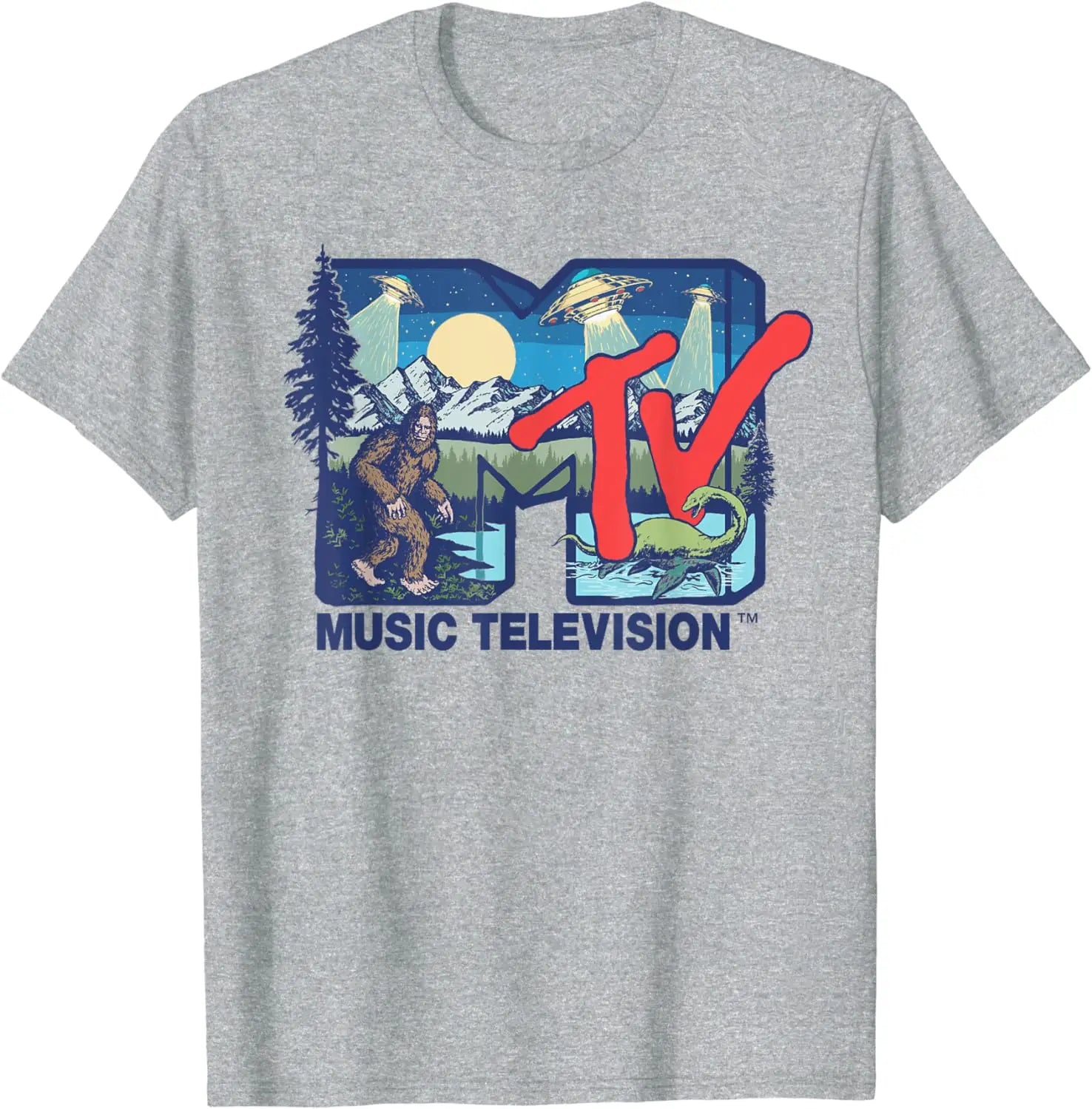 MTV Bigfoot UFO Nessie T-Shirt