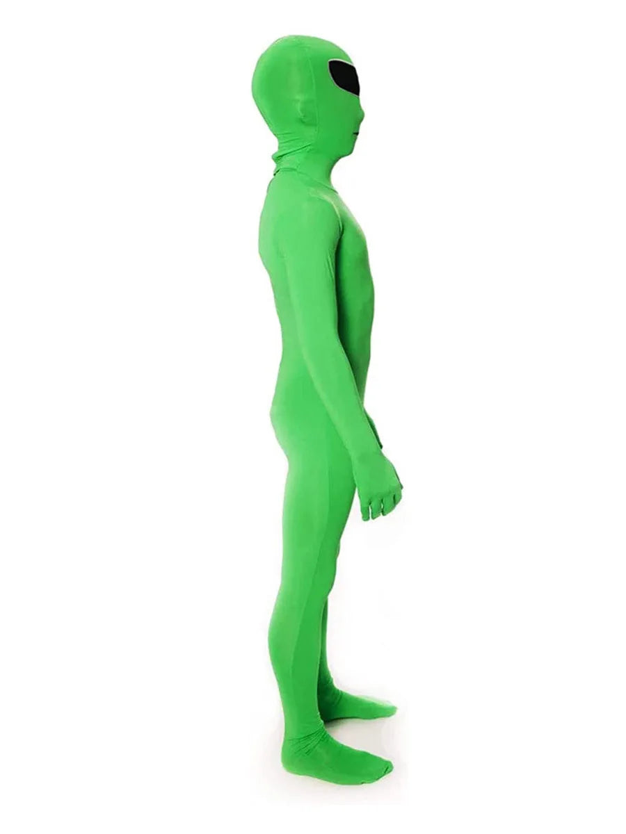 Adult Kids ET Alien Masquerade Bodysuit