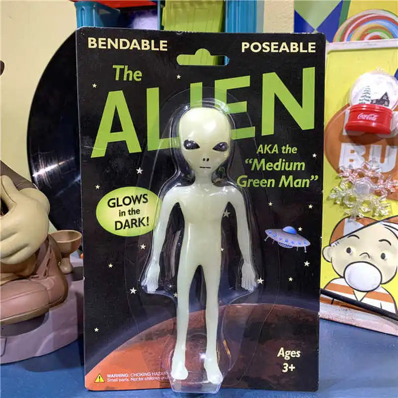 Glow In The Dark Alien (The Medium Green Man)